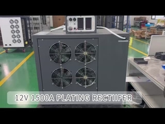 Ηλεκτρολυτική τροφοδοσία 12V 1500A 18KW σκληρό χρωμικό νικέλιο ηλεκτροπλαστική IGBT διορθωτής
