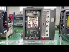 τροφοδοσία ηλεκτρικής ενέργειας ηλεκτρικής επικάλυψης 12v 1500a Εναλλακτικός διορθωτής αντιστροφής της πολικότητας