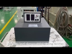 Εφοδιασμός ηλεκτρικής ενέργειας 10v 500a σκληρό χρωμικό νικέλιο ψευδάργυρο χαλκό σχιστόχρυσο διορθωτή