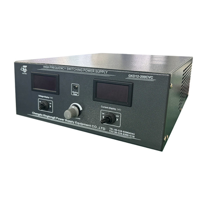 12V 200A Ψηφιακή οθόνη Ανωδική τροφοδοσία 2.4KW AC εισροή 380V Τρεις φάσεις προστασία από υπερφόρτωση