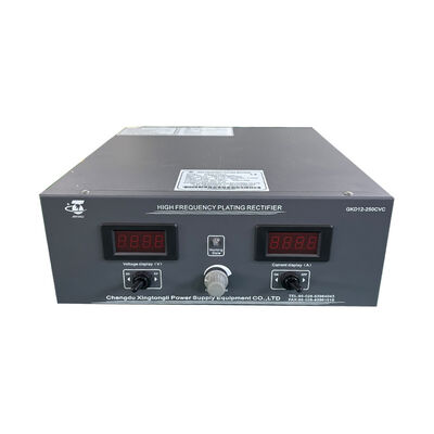 220V Μονοφασικό 12V 250A DC Τροφοδοτικό Επιμετάλλωσης Βιομηχανικός Ανορθωτής Επιμετάλλωσης Τοπικός Έλεγχος